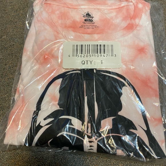 Disney Darth Vader Tie Dye JOIN THE DARK SIDE Long Sleeve Tee Shirt Men’s XL - Picture 10 of 11